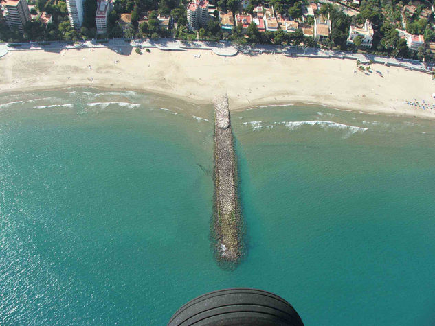 FOTO AEREA DEL MAR MEDITERRANEO 