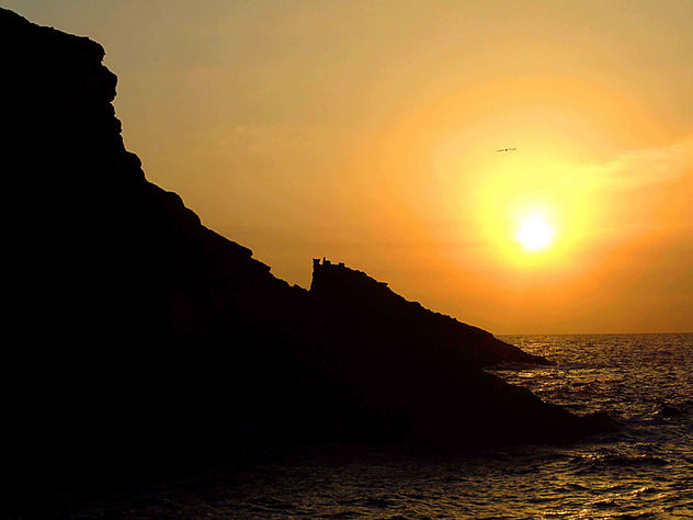ATARDECER DESDE LAS ISLAS COLUMBRETES