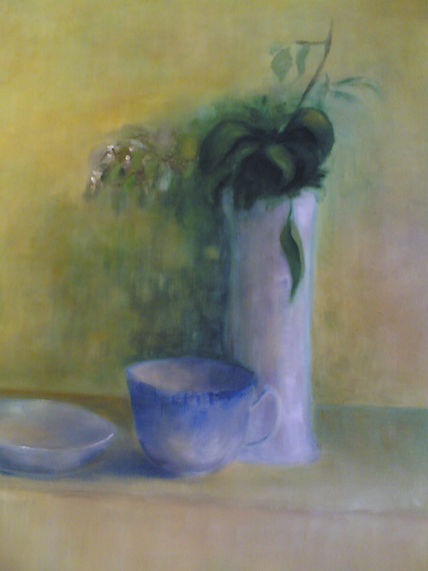 Té con flores.