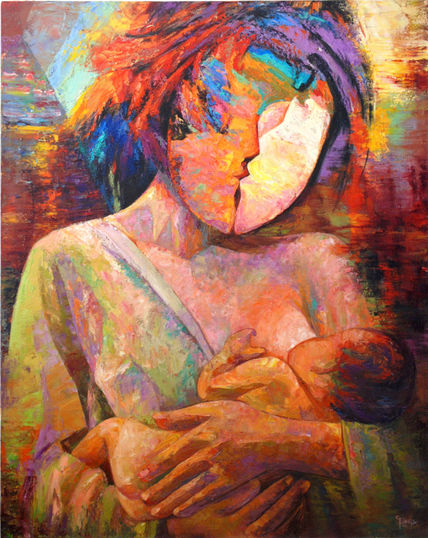 Beso materno