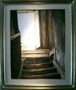 " Escalera al Cielo" Oil Canvas Others