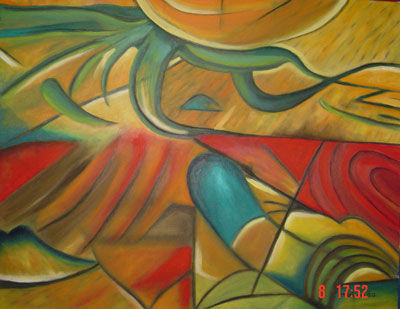 Vientos Tropicales Oil Canvas