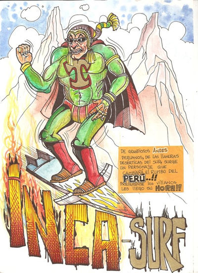 Inca surf - historieta 