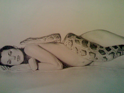 Eva y la serpiente