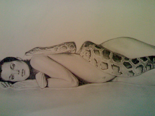 eva y la serpiente