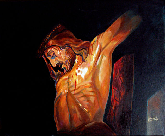 Cristo Torrox Oil Canvas Portrait