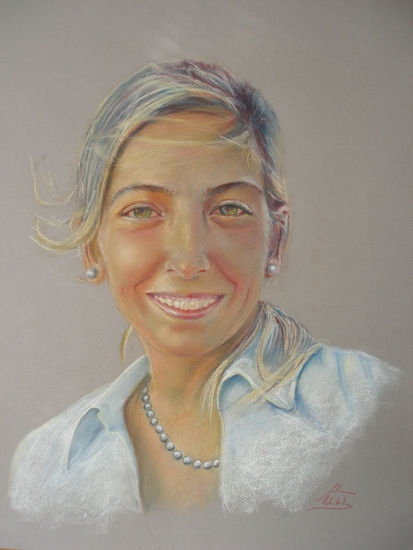 María Pastel Papel Retrato