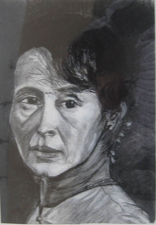 Estudio II, Mujer de Yagun, Maymar,1995