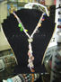 Collar tejido a crochet color Beige