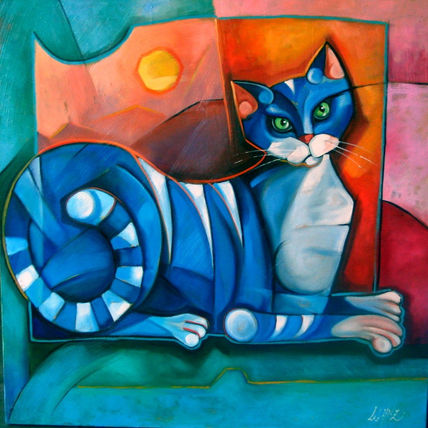 Gato azul