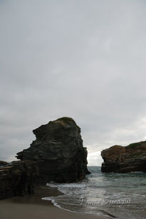 Rocas y olas