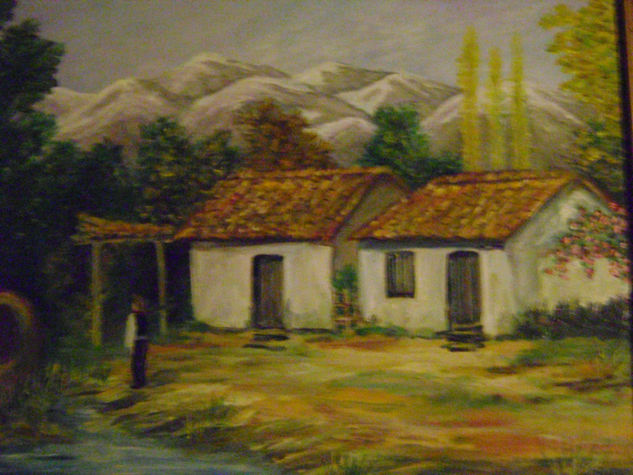 Pintura 3 Óleo Tela Paisaje