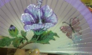 Abanicos pintados a mano 10 €