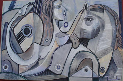 Mujer, Caballo