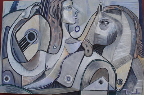 Mujer, Caballo