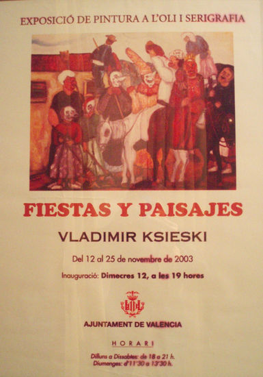 poster exposición (fiestas carnavals) Óleo Papel Otros