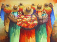 cholitas con flores