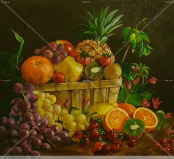 fruites Oil Canvas Still Life Paintings