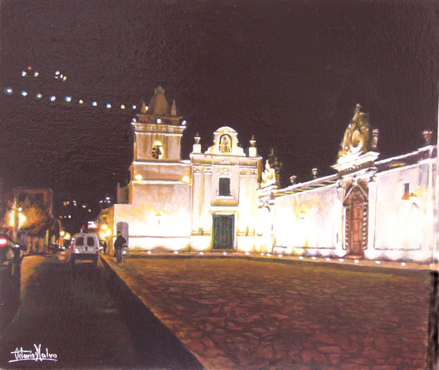 Convento de San Bernardo Acrílico Tabla Paisaje