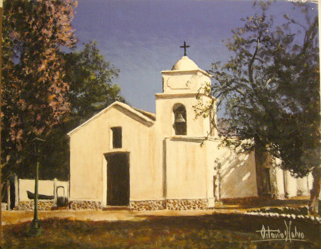 Capilla de Nonogasta Acrílico Tabla Paisaje