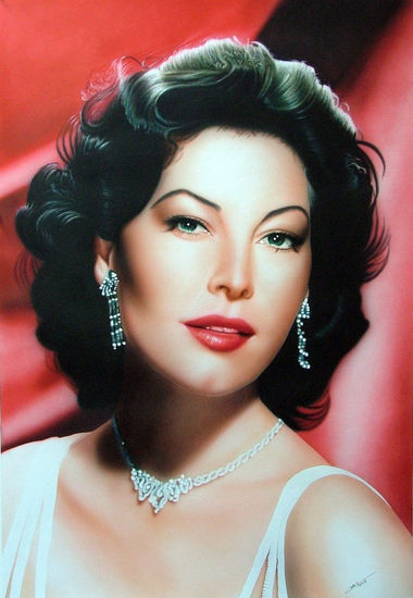 AVA GARDNER Otros Papel Retrato