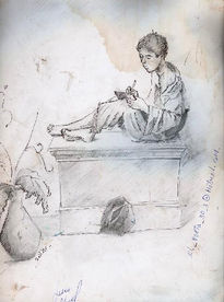 Boceto niño