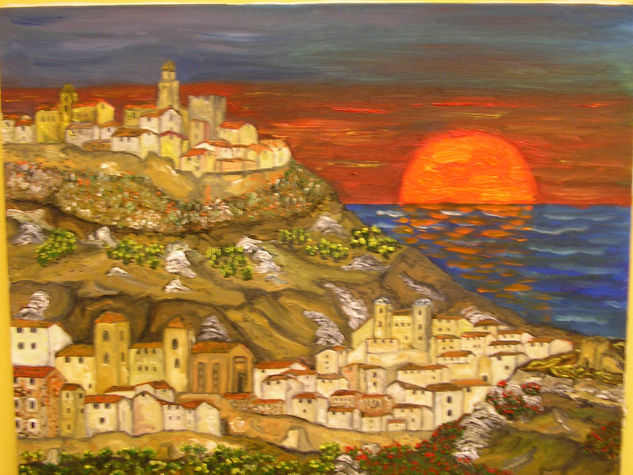 mojaca almeria Oil Canvas Landscaping