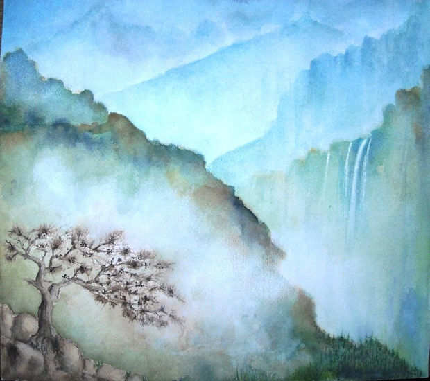 FLORAL CHINA Watercolour Paper Landscaping