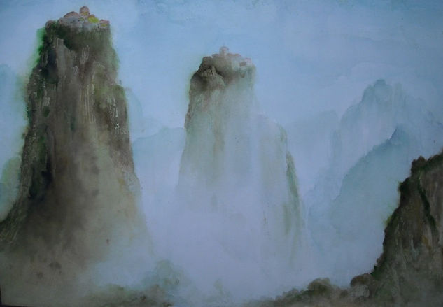 GRAN METEORA Watercolour Paper Landscaping