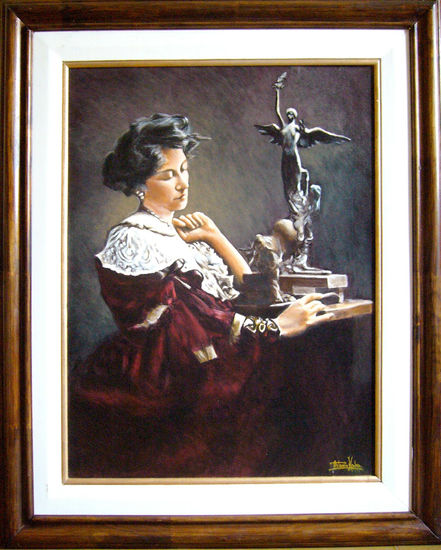 Lola Oil Canvas Figure Painting