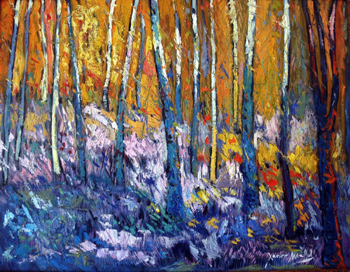 ARBRES 1 Oil Panel