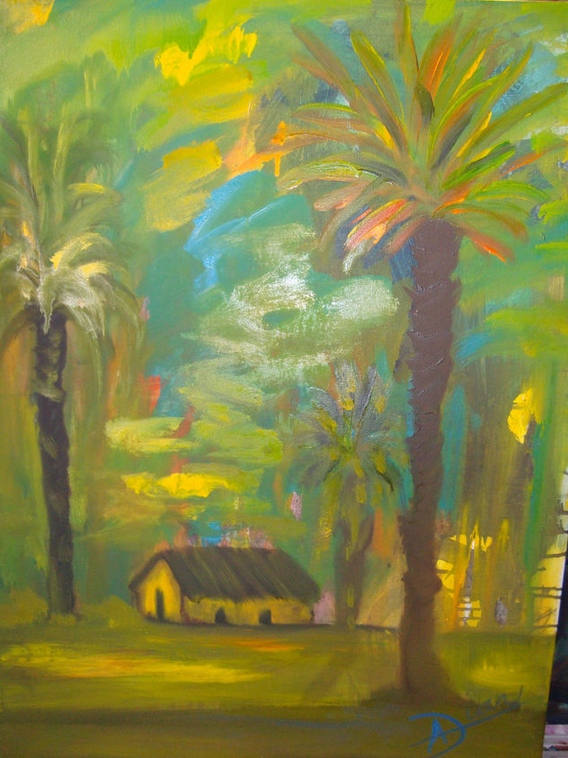 paisaje con casa