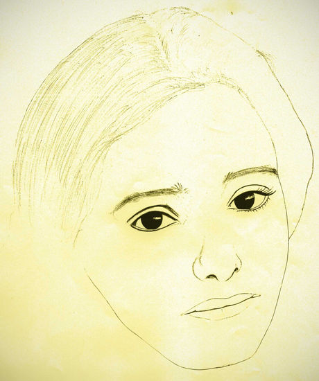 Retrato de mujer Lápiz