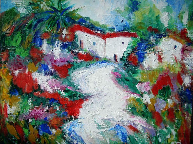 CASAS 15 Acrylic Canvas Landscaping