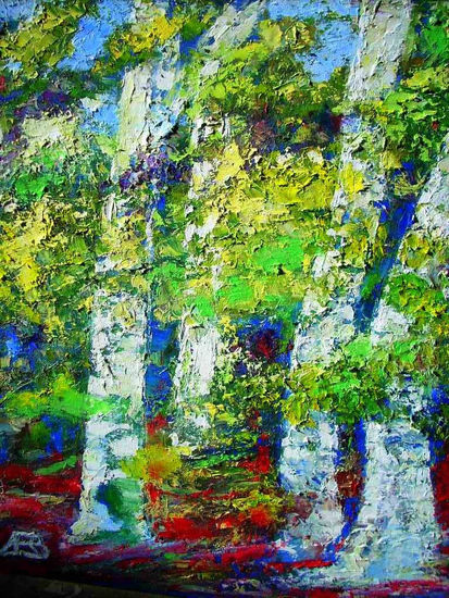 ARBOLES 25 Oil Canvas Landscaping