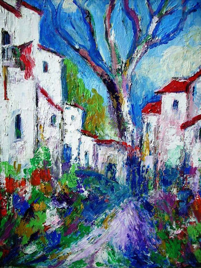 CASAS19 Oil Canvas Landscaping