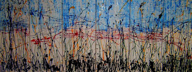 DESPAISAJE Media Mixta Lienzo Paisaje