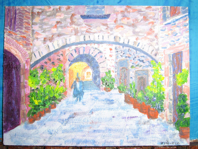 monells, empordà Oil Canvas Landscaping