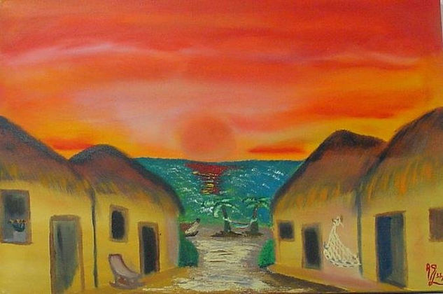 SOLANA Oil Canvas Landscaping