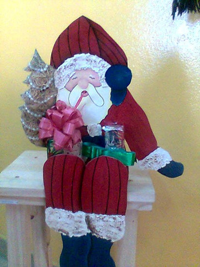 Santa Claus Acrílico Tabla Figura