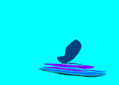 ABSTRACTO EN AZUL