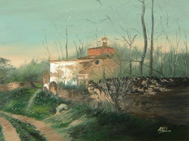 ermita de la soterraña Oil Canvas Landscaping