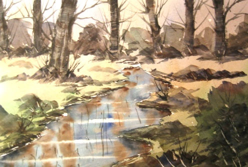 Reflejos Watercolour Paper Landscaping