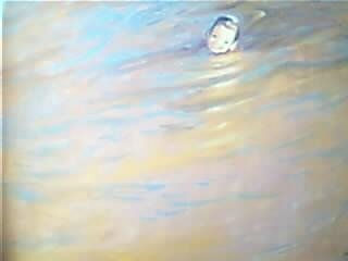 en el río Oil Canvas Figure Painting