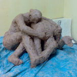 Trabajo de figuras humanas con barro. thumbnail 1