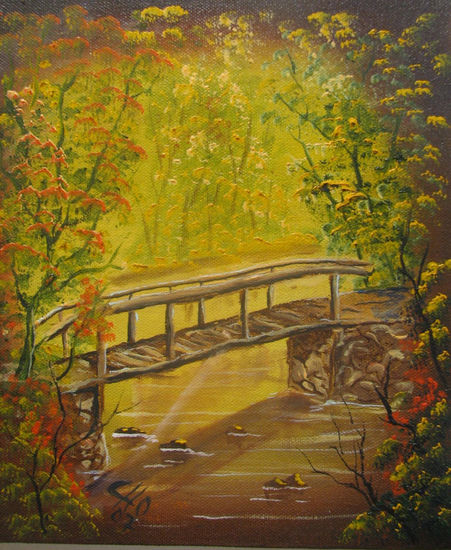 puente Oil Canvas Landscaping