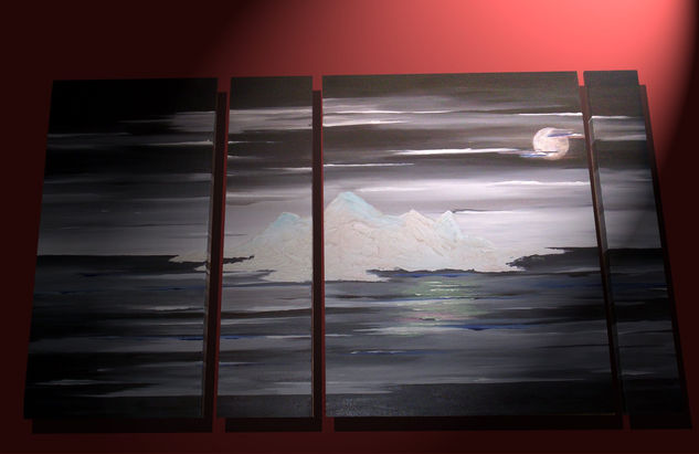 nocturnidad variable Oil Canvas Landscaping