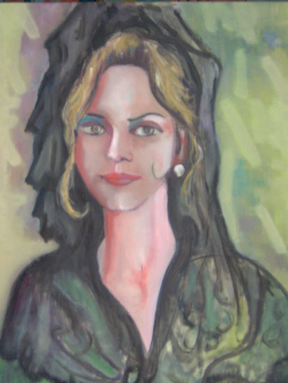 Mi maja Oil Canvas Portrait