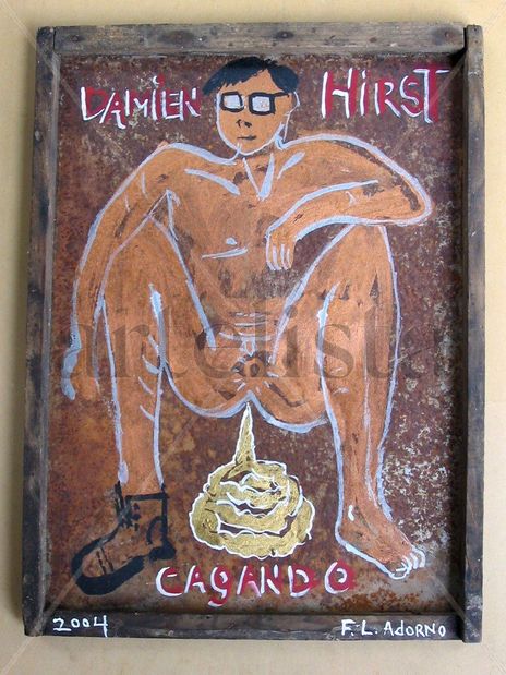 Demian hirst caca