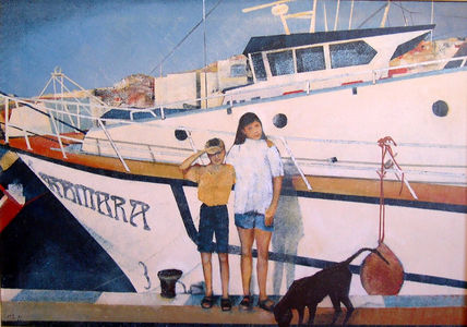 Nens i la barca